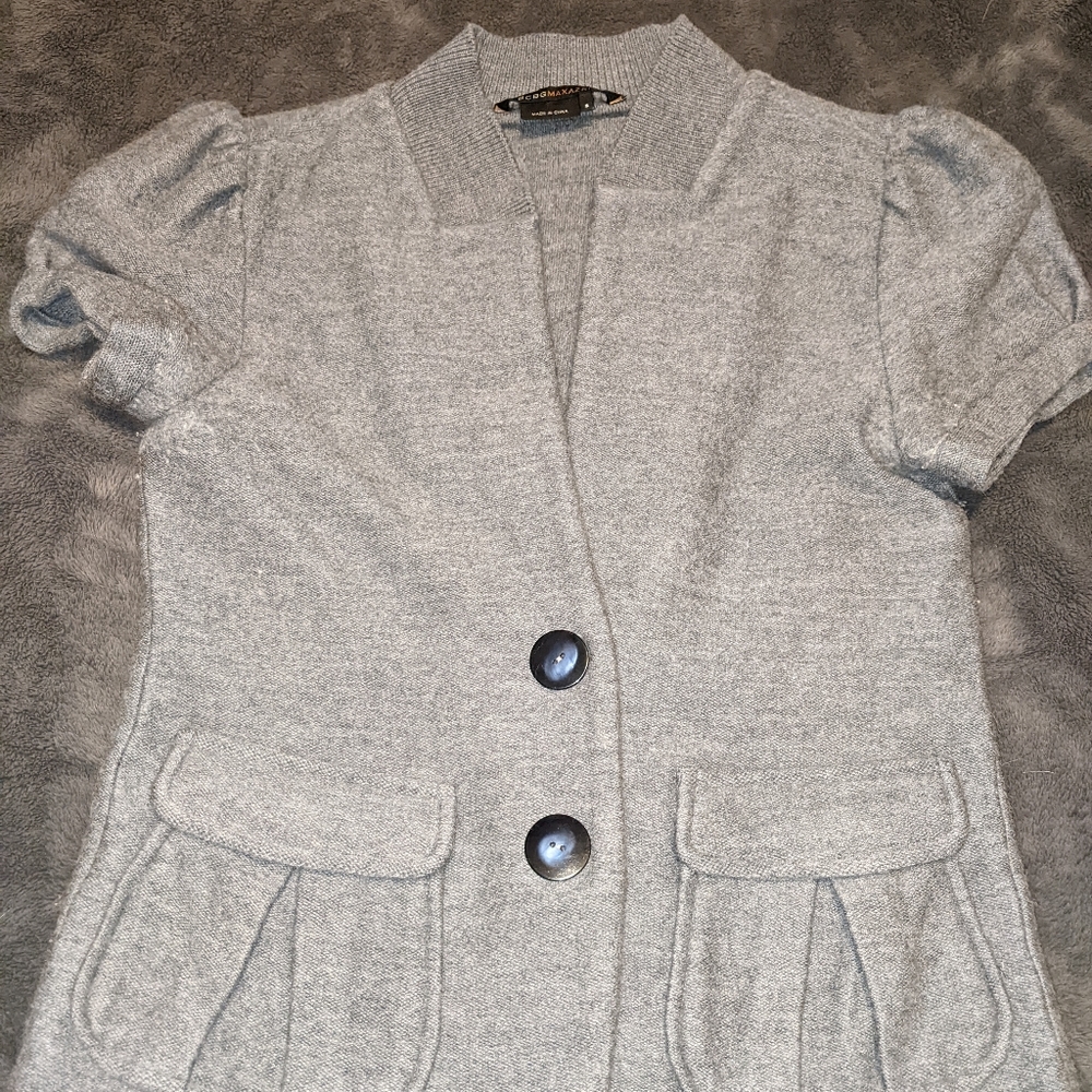 BCBG sweater jacket